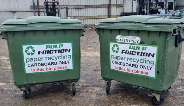 1100-litre wheelie bins